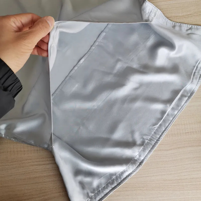 1 Pair 100% Pure Silk Pillowcase Pillow cases with Envelope Soft Pillow Cover for Healthy Sleep High Quality