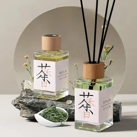 Tea Aromatherapy without fire Aromatherapy Long-lasting room in bedroom Home car fragrance Tea scented air freshener
