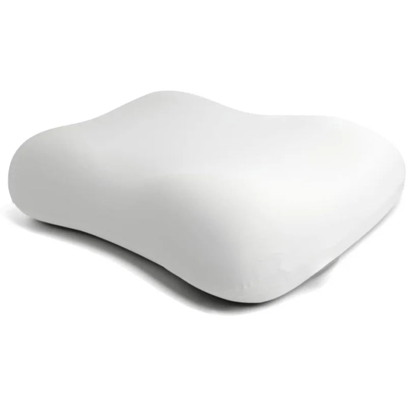 Deep Sleep Pillow, Patented Ergonomic Contour Design for Side & Back Sleepers, Orthopedic Cervical Shape Gently Cradles Head