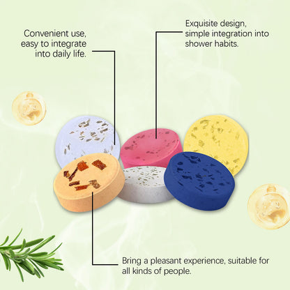 Shower Steamers Aromatherapy - Birthday Gifts for Women, 6 Pack Shower Bombs with Essential Oils. Gifts for Her, Self Care Spa
