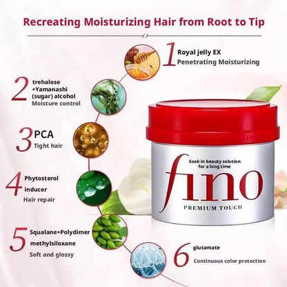 Japanese Oil-Controlled Shampoo Conditioner 550ml Oil-Controlled Flush and Soft Improve Frizz-Damaged Hair Mask