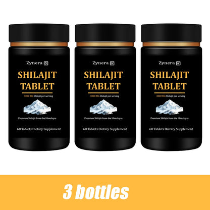 Male Enhancing Supplement With Shilajit Tablets Support for Sperm Quality Natural Muscle Builder Enlargement Pills Stamina Man