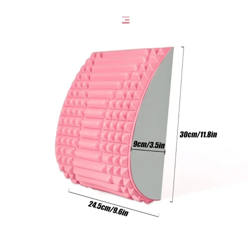 Neck Lumbar Relief Device Back Stretcher Pillow Waist Massage Support Posture Corrector Sciatica Herniated Disc Pain Relief