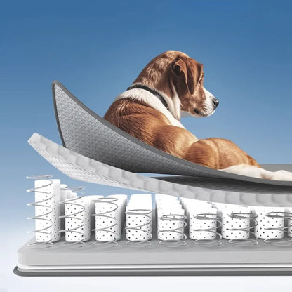Dog Bed Soft and Supportive Dog Mattress Sleeping Breathable Wear-resistant Dog Beds Elastic Pets Dogs Accessories Supplies