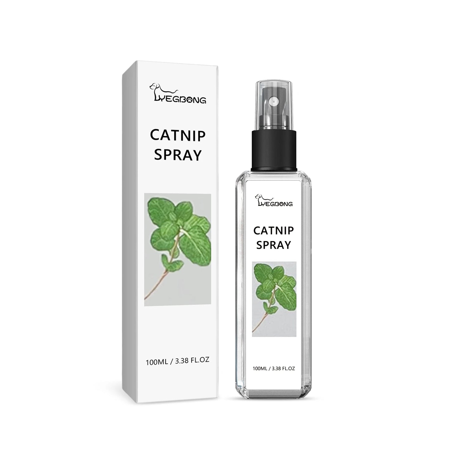 Catnip Spray for Cats - Calms Anxiety & Reduces Stress, Boosts Pet Vitality, Cat Emotional Health & Calming Care Spray