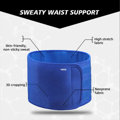 Adjustable Body Corset Shaper Waist Trimmer Support Slim Fit Abdominal Sweat Belt for Modeling And Fitness
