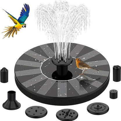 12 Inch Bird feeder Hanging Bird Bath with fountain Outdoor Bird Drinking Bird Tray with Hook and Chain for Garden Yard Patio