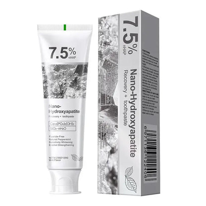 Toothpaste 7.5% Nano-hydroxyapatite Toothpaste New Oral Cleaning Toothpaste Refreshing Breath Removing Tooth Stains Adult Use