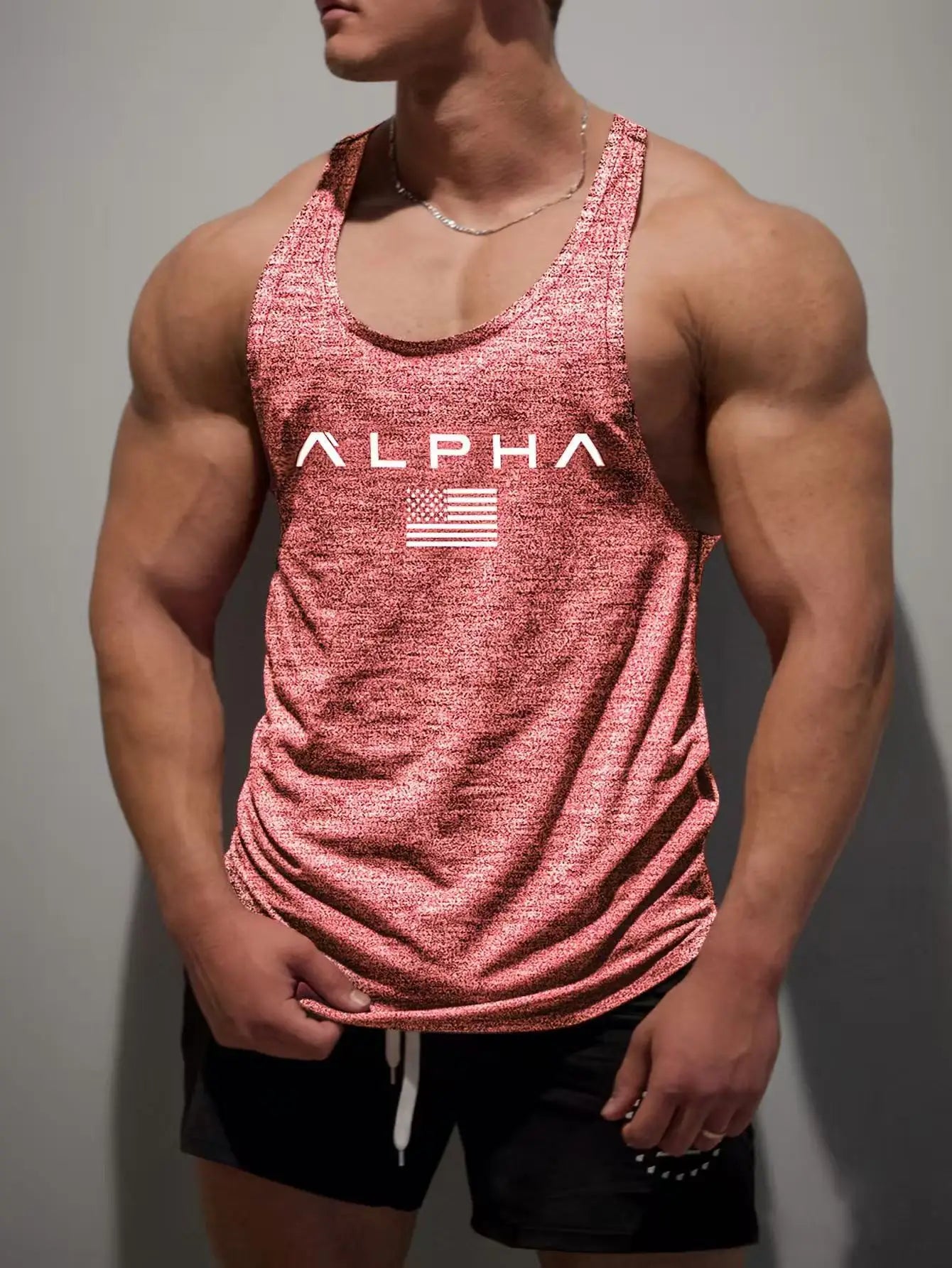 New Fitness Vest Summer Fitness Training Inner Shorts Running Vest Basketball Quick-drying Elastic Loose Sports Vest Men's Top