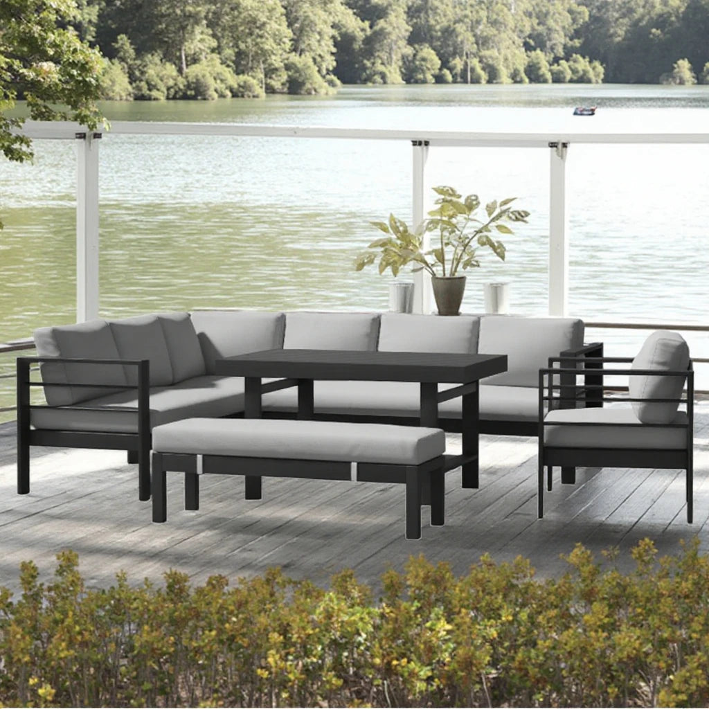 Patio Furniture Outdoor Sofa Set Outdoor Furniture Aluminum Garden Sets Balcony Furniture Sofa Set