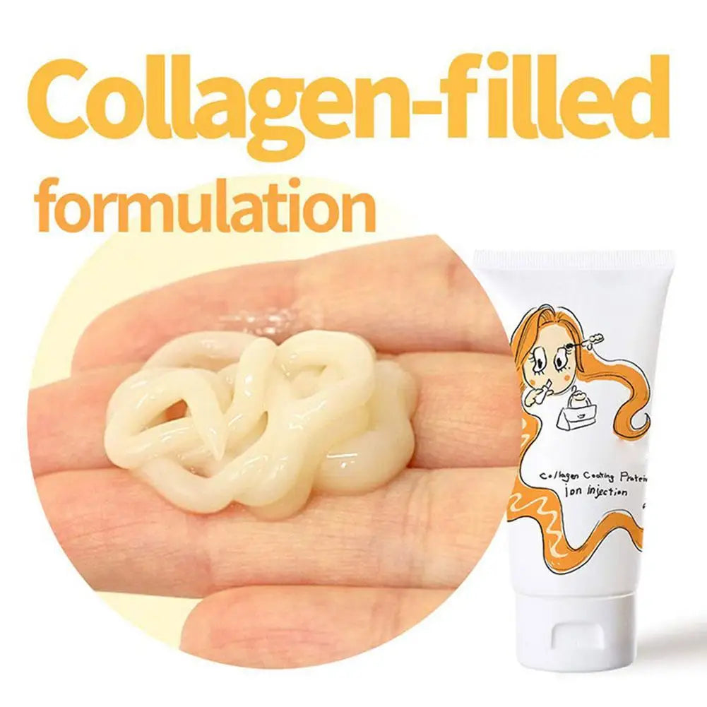 Korean Cer-100 Hair Treatment Care Mask Protein Coating Collagen Keratin Repair Damaged Prevent Hair Breakage Improve Frizz