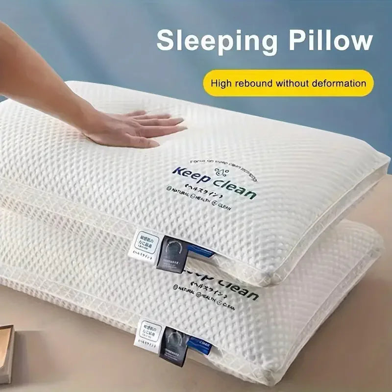 Ergonomic Pillows Suitable for Bedroom Bed Pillows and Neck Pillows, with Bedding Pillows That Aid in Sleep and Comfort