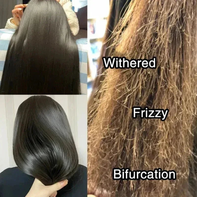 Hair Vitamin Capsule Keratin Oils Repairing Hair Rough Frizz Soft Smooth Relieve Damage Deep Moisturizing Shiny Scalp Care Serum