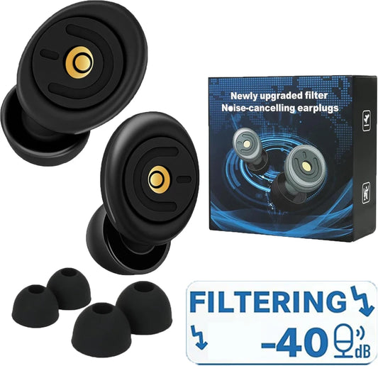 Ear Plugs for Noise Reduction Ear Protection Reusable Silicone Ear Plugs Sleeping Earplugs Noise Blocking Enhanced Sleep Quality