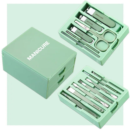 Carbon Steel Anti-Splash Nail Care Tool Large Nail Clippers Wholesale High-Quality Multi-Function Home Nail Clipper Set