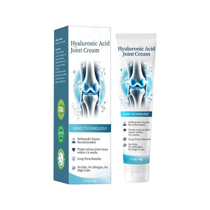 50g Joint Care Gel with Hyaluronic Acid Relieves Knee Lumbar Shoulder Neck Pain Soothes Muscles Reduces Stiffness Joint Cream