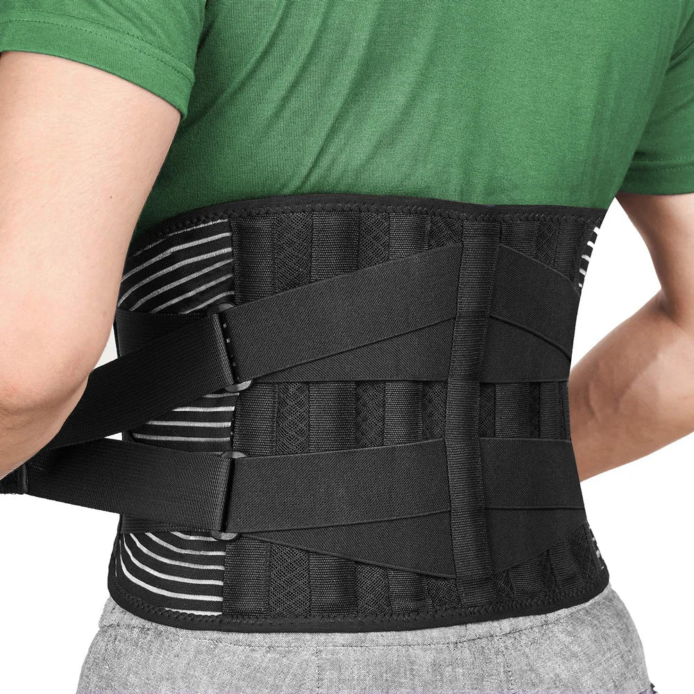 Waist Protector Belt Waist Trainer Spine Support Lumbar Back Belt Waist Support Lumbar Pad Back Orthopedic Corset for Men Women