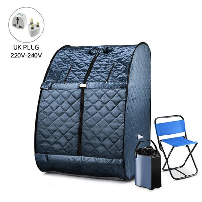 1000W Foldable Steam Generator Household Fumigation Sauna Box Portable Whole Body Spa Machine for Home Bathing And Hydrotherapy
