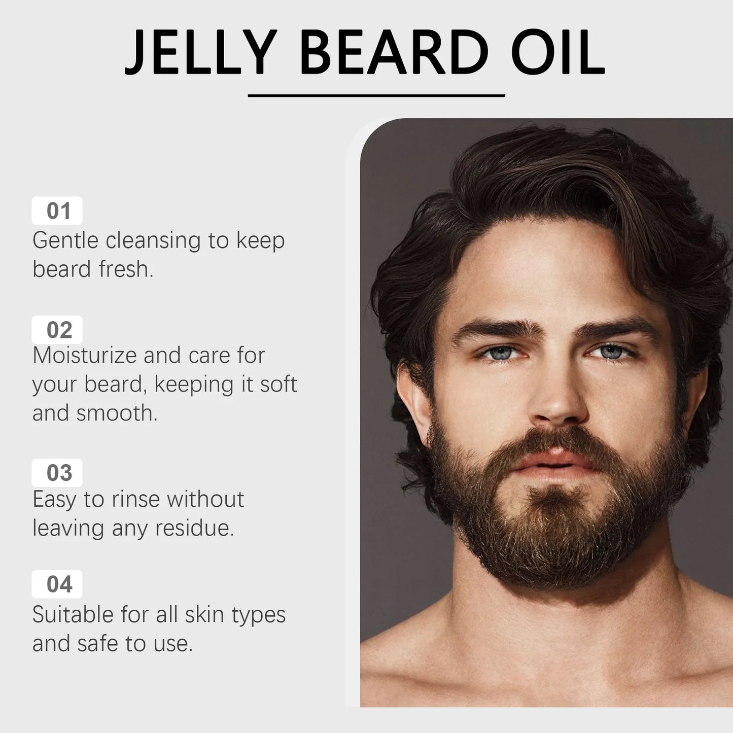 East Moon Jojoba Seed Oil Beard Care Gels Effectively Nourish Increases Soften Keep Shine Natural Nursing Daily Beard Care Oils