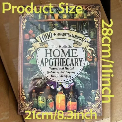 1000+ Herbal Remedies Holistic Health Guide The Holistic Home Apothecary Book: Natural Healing Guide,Forgotten Home Apothecary