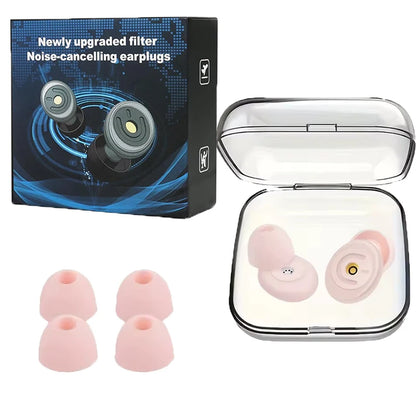 Ear Plugs for Noise Reduction Ear Protection Reusable Silicone Ear Plugs Swimming Ear Plug Sleeping Earplugs Set Oordopjes