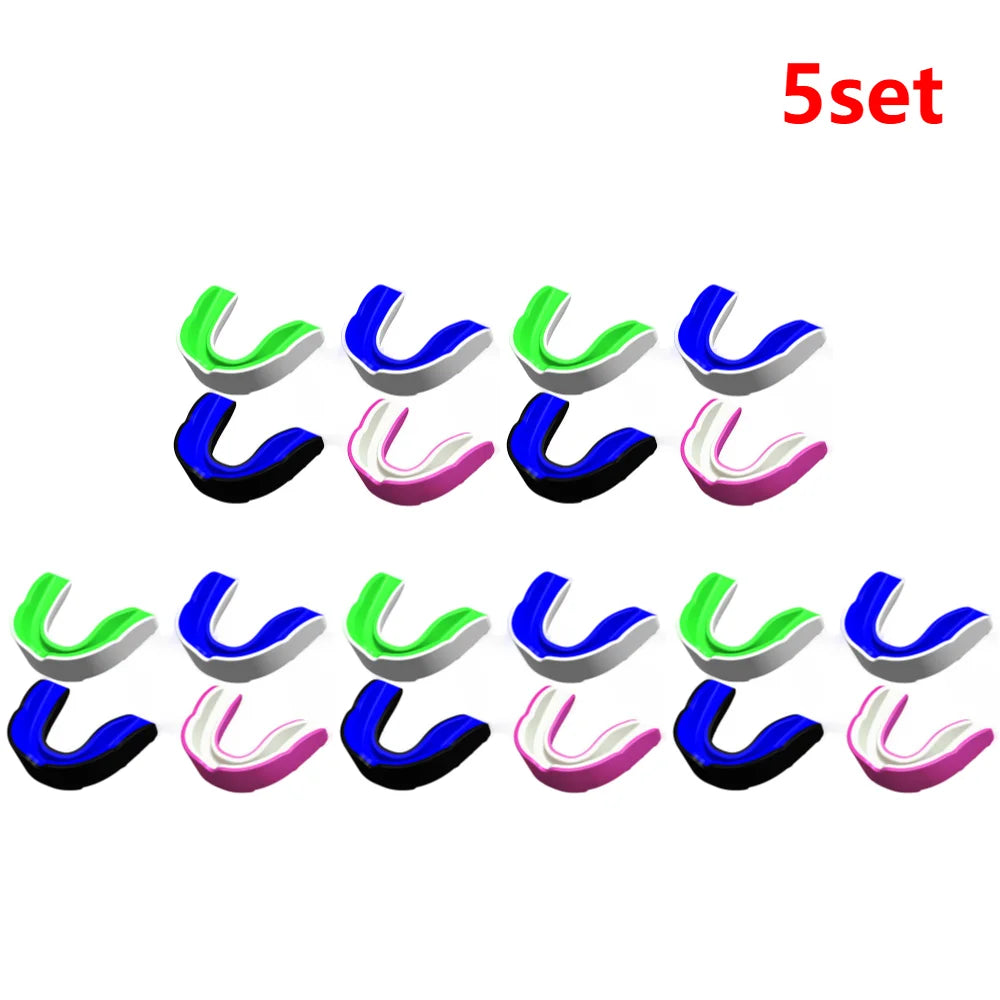 Fighting Training Mouth Guard Boxing Gum Shield Slim Fit Adult Sports Mouthguard Football Wrestling Boxing Teeth Protection
