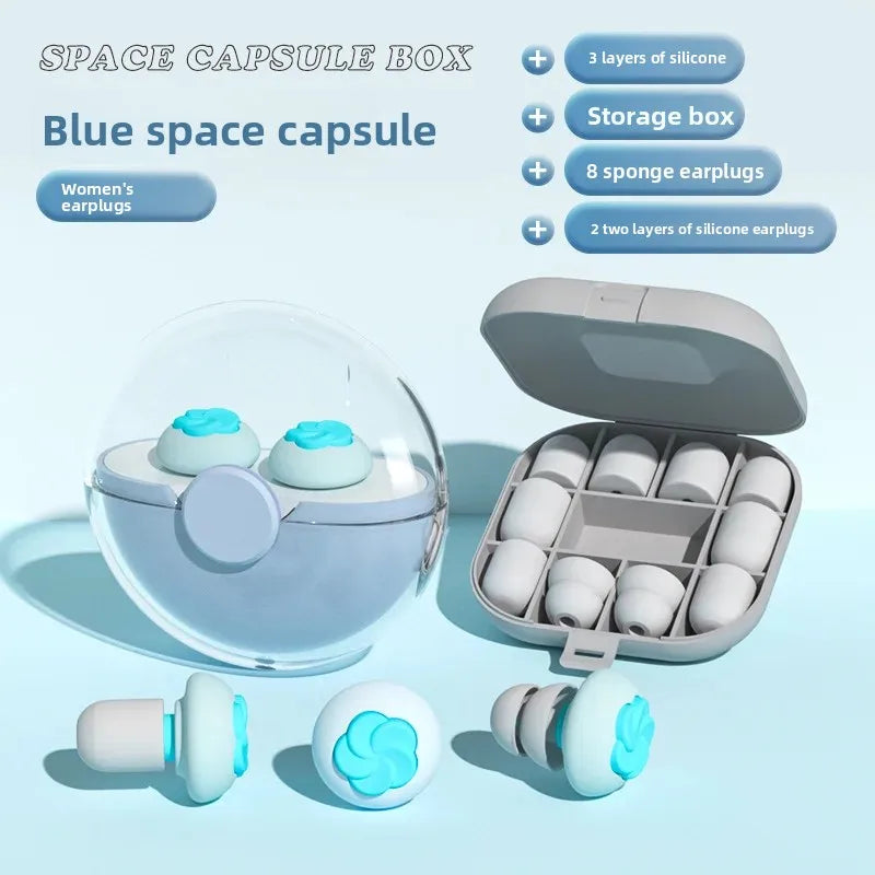 Sleep Soundproof Earplugs Anti Noise Sleep Earplugs Learning Noise Reduction Soundproof Earplugs