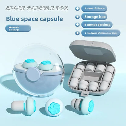 Sleep Soundproof Earplugs Anti Noise Sleep Earplugs Learning Noise Reduction Soundproof Earplugs