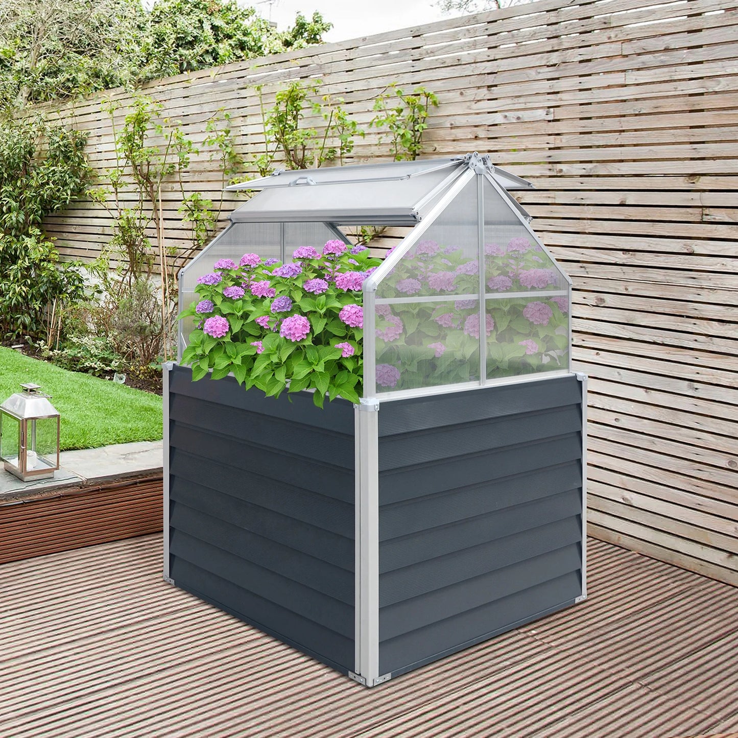 Balcony Ideal For Small Backyards Or Homes Pots Garden Flower Vegetable Seed Planter