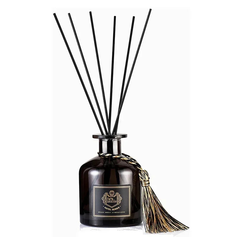 50ml Natural Aromatherapy Set Including 4 Black Vine Volatile Sticks Aromatherapy For Home Bedroom Bathroom Air Freshener Gift B