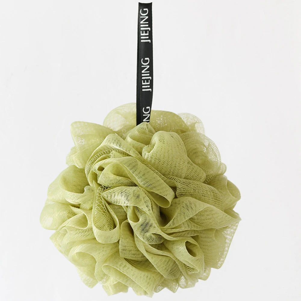 Bath Sponge Balls Brush Shower Scrubbers Bath Ball Body Cleaner Back Bubble Scrubber Soft Wash Mesh Durable Adult Bathroom Tool