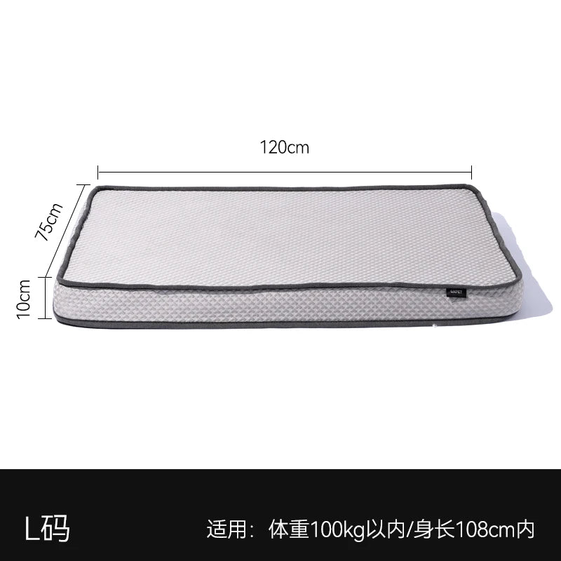 Dog Bed Soft and Supportive Dog Mattress Sleeping Breathable Wear-resistant Dog Beds Elastic Pets Dogs Accessories Supplies