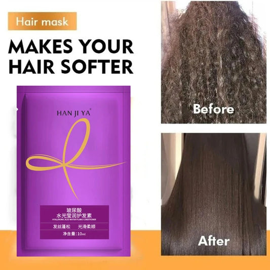 Keratin Hair Mask Magical 5 Second Frizzy Soft Smooth Repair Damage Hyaluronic Acid Conditioner Shiny Deep Hair Care
