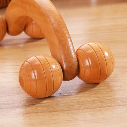 Care Tool Muscle Pain Relief Wood Therapy Muscle Roller Sticks Wooden Massage Roller Body Massage Tool Trigger Point Massager