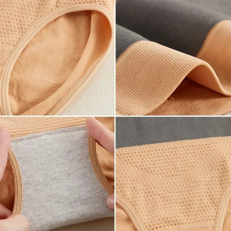 Women's High Waist Belly Slimming Panties Body Shapers Waist Trainer Butt-lifting Non-trace Warm Underwear Hot Underpants