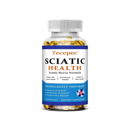 Sciatic Nerve Health Support Supplement - with Vitamin B Complex, Alpha Lipoic Acid,Strengthens Muscles & Increases Endurance