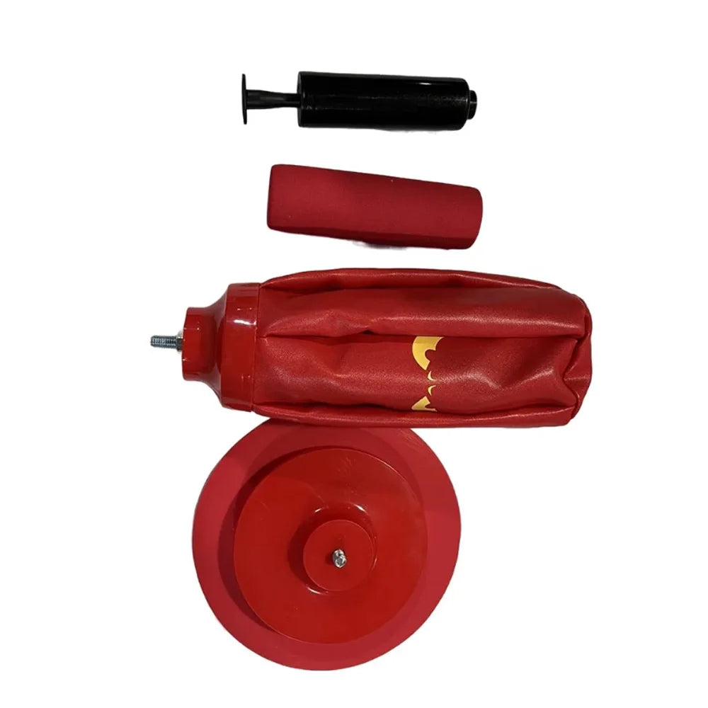 Stress Reliever Punching Bag Toy Boxing Bag With Suction Cup Tabletop Punching Bag with Inflator Fun Punch Rage Bag Table