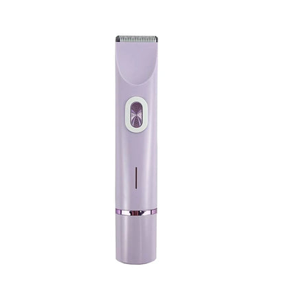 Electric Razors for Women 2 in 1 Electric Shaver for Pubic Hair Trimmer IPX7 Waterproof Wet&Dry Use Bikini Shaver for Body
