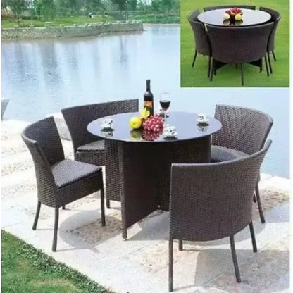 Conversation Dining Cafe Leisure Balcony Courtyard Garden Wicker Rattan Patio Outdoor Sofa Sets