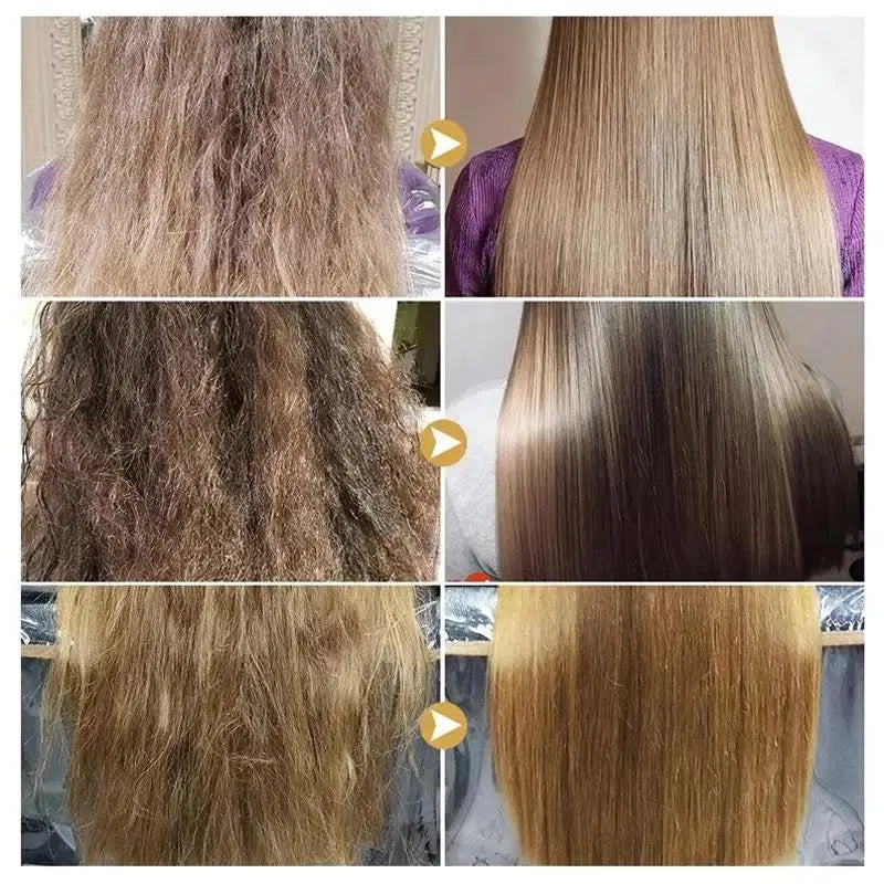 Keratin Hair Mask Magical 5 Second Frizzy Soft Smooth Repair Damage Hyaluronic Acid Conditioner Shiny Deep Hair Care