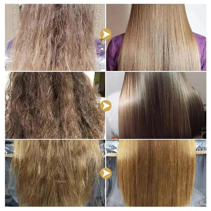 Keratin Hair Mask Magical 5 Second Frizzy Soft Smooth Repair Damage Hyaluronic Acid Conditioner Shiny Deep Hair Care