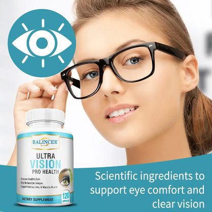 Eye Health Supplement - Contains Vitamin A, Lutein and Zeaxanthin, Improves Eye Edema and Improves Vision Health
