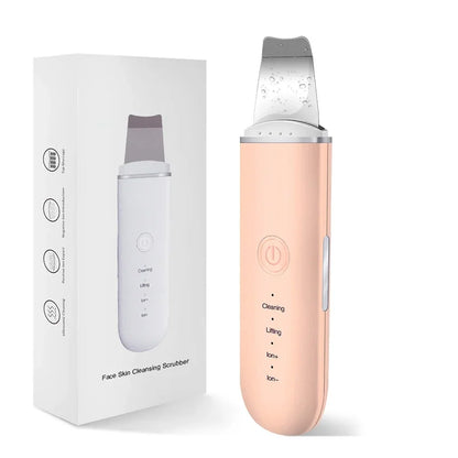 Xiaomi Ultrasonic Skin Scrubber Vibration Face Spatula Blackhead Remover Shovel Clean Cavitation Peeling Facial Lifting YOUPIN