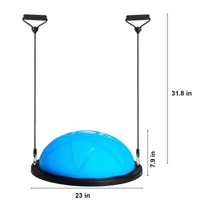 23in Half Exercise Ball Trainer 660lbs Capacity