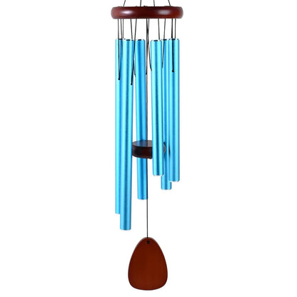 Courtyard Metal Wind Chime Home Outdoor Atmosphere Pendant Classic Metal Aluminum Tube 37 Inch Large-sized Wind Chime Gift New