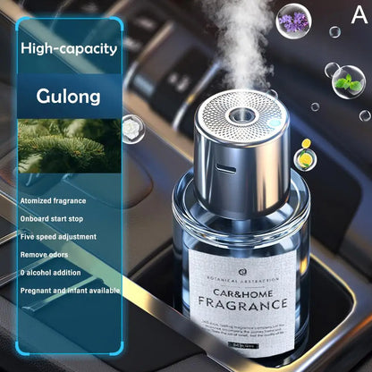 Car aromatherapy machine ornament spray smart fragrance instrument automatic humidifier perfume balm air long-lasting