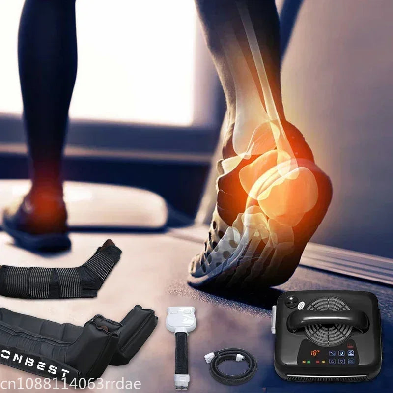 Hot Sale Cold Therapy Compressor Cold Compress Instrument Knee, Ankle Shoulder Full Coverage Cryotherapy Cold Compress Equipment
